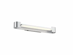 B-Leuchten LED-Wandleuchte 1flg silberfarben^ Wandleuchten