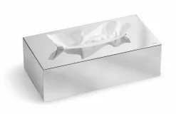 Blomus Kleenexbox silberfarben^ Dekoration|Badzubehör