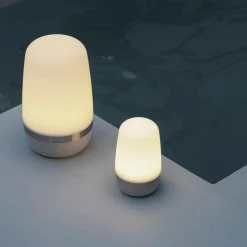 Blomus LED - Outdoorleuchte XL grau^ Dekoration|Akku Tischleuchten