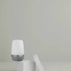 Dekoration|Akku Tischleuchten>Blomus Leuchte grau
