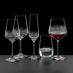 Bohemia Burgunder 570ml transparent^ Rotweingläser