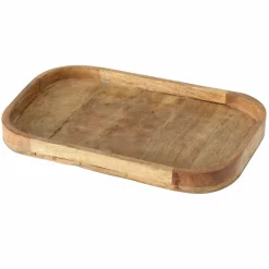 Boltze Tablett braun^ Dekoration