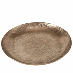 Dekoration>Boltze Tablett 30cm goldfarbenpink