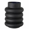 Boltze Vase 20cm schwarz^ Dekoration