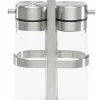 bongusto Essig- & Öl Set silberfarbentransparent^ Essig & Ölflaschen