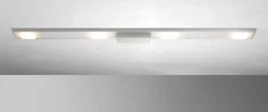 Deckenleuchten>Bopp Leuchten LED-Deckenleuchte 4flg grausilberfarben