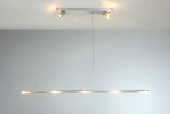 Bopp Leuchten LED-Pendelleuchte 9flg silberfarben^ Pendelleuchten