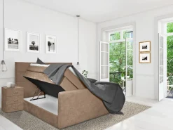 Boxspringbett beige^ Boxspringbetten|Betten