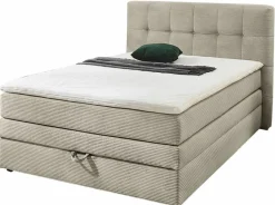 Boxspringbett beige^ Boxspringbetten|Betten