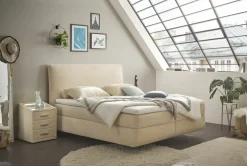 Boxspringbett beige^ Boxspringbetten|Betten