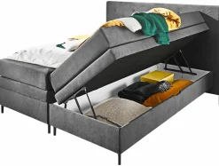 Boxspringbetten|Betten> Boxspringbett grau