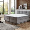 Boxspringbett grau^ Boxspringbetten|Betten