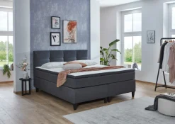Boxspringbetten|Betten> Boxspringbett grau