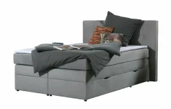 Boxspringbett grau^ Boxspringbetten|Betten