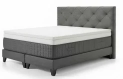 Boxspringbett grau^ Boxspringbetten|Betten