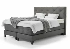 Boxspringbett grau^ Boxspringbetten|Betten