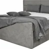 Boxspringbett grau^ Boxspringbetten|Betten