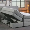 Boxspringbett grau^ Boxspringbetten|Betten