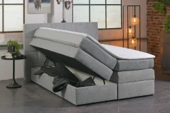 Boxspringbett grau^ Boxspringbetten|Betten