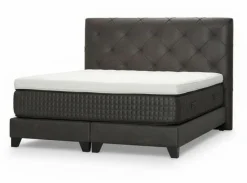 Boxspringbett schwarz^ Boxspringbetten|Betten