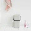 Abfallsammler>Brabantia Abfalleimer 12l grau