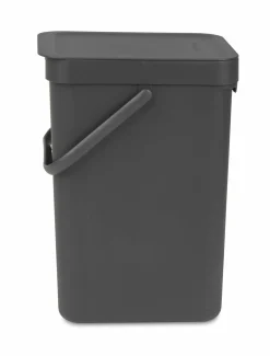 Abfallsammler>Brabantia Abfalleimer 12l grau