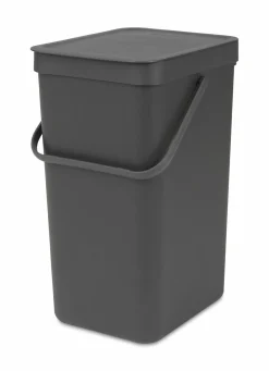 Brabantia Abfalleimer 16l grau^ Abfallsammler