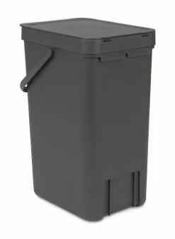Brabantia Abfalleimer 16l grau^ Abfallsammler