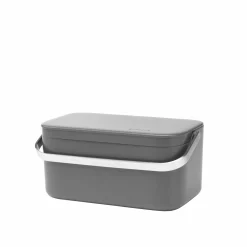 Brabantia Bio Eimer grau^ Küchenzubehör