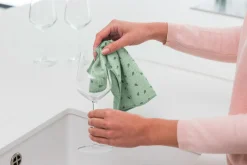 Küchenzubehör>Brabantia Geschirrhandtuch(2er Set) grün