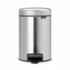 Brabantia Kosmetikeimer 3l grau^ Abfallsammler