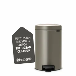 Abfallsammler>Brabantia Treteimer 12l grau