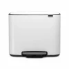 Brabantia Treteimer 11l+23l weiß^ Abfallsammler
