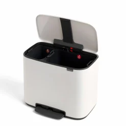 Brabantia Treteimer 11l+23l weiß^ Abfallsammler