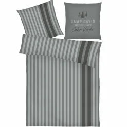 Camp David wäsche grau^ Satin
