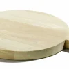 casa NOVA bongusto Schneidbrett 48x46cm braun^ Schneidebretter