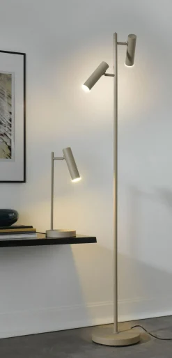 casa NOVA casa NOV LED-Tischleuchte 1flg beige^ Tischleuchten