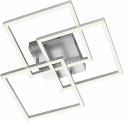 casa NOVA LED-Deckenleuchte silberfarben^ Deckenleuchten