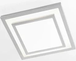casa NOVA LED-Deckenleuchte silberfarben^ Deckenleuchten