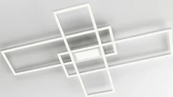 casa NOVA LED-Deckenleuchte silberfarben^ Deckenleuchten