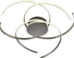 Deckenleuchten>casa NOVA LED-Deckenleuchte grau