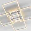 Deckenleuchten>casa NOVA LED-Deckenleuchte silberfarben
