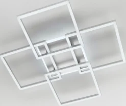 Deckenleuchten>casa NOVA LED-Deckenleuchte silberfarben