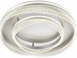Deckenleuchten>casa NOVA LED-Deckenleuchte silberfarben