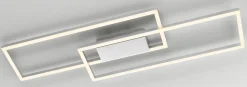 casa NOVA LED-Deckenleuchte silberfarben^ Deckenleuchten
