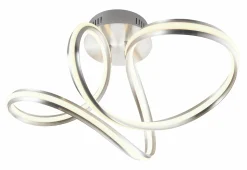 casa NOVA LED-Deckenleuchte silberfarben^ Deckenleuchten