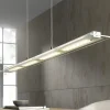 casa NOVA LED-Pendelleuchte 4f silberfarben^ Pendelleuchten