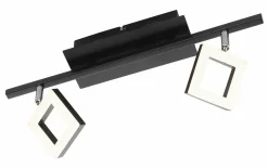 Spots>casa NOVA LED-Spot 2flg schwarz