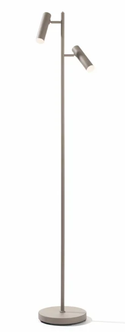 casa NOVA LED-Stehleuchte 2flg beige^ Stehleuchten