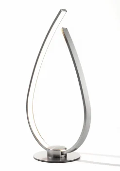 casa NOVA LED-Tischleuchte silberfarben^ Tischleuchten